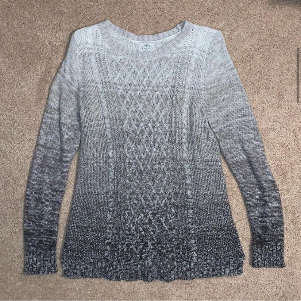 ombré sweater